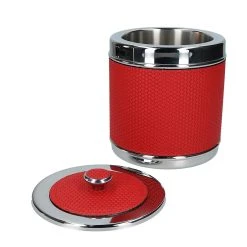 Brandneu ❤️ Giobagnara Eiseimer, Bellagio Rot, Naht Rot ???? -Stelton Shop 20362645 20362645 2