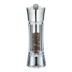 Brandneu ???? Zassenhaus Pfeffermühle 18 Cm Edelstahl/Acryl ????