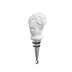 Großhandel ???? Meissen Flaschenverschluss Dame Mit Rüschenhaube 11,5 Cm ????