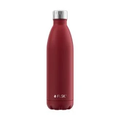 Budget ???? Flsk Isolierflasche 0,75 L Bordeaux ????