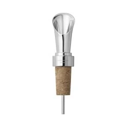 Auslauf ???? Georg Jensen Weinausgießer 12,7 Cm Edelstahl/Kork ????