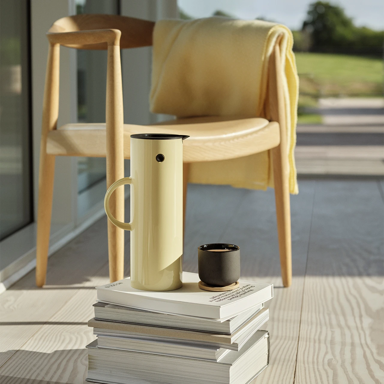 Auslauf ???? Stelton Isolierkanne 1,00 L Mellow Yellow ???? 2 Auslauf ???? Stelton Isolierkanne 1,00 L Mellow Yellow ???? – Bild 2