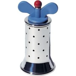 Aktion ???? Alessi Pfeffermühle 13,2 Cm Edelstahl/Harz Hellblau ????